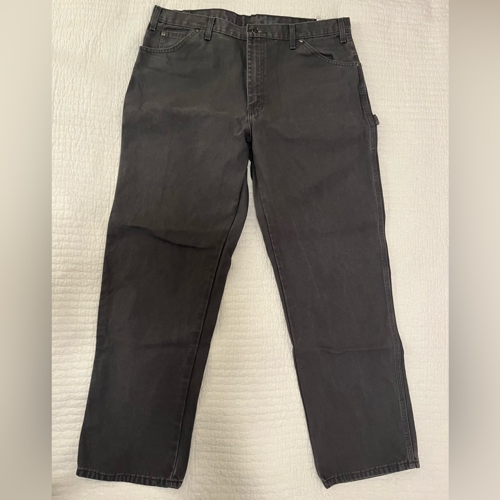 Men’s Gray Dickies Carpenter style pant six 38x32